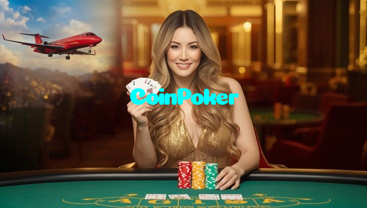CoinPoker casino presented on mobile device in Pakistan with slots and live games